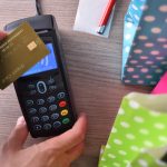 Payment in a trade with contactless card